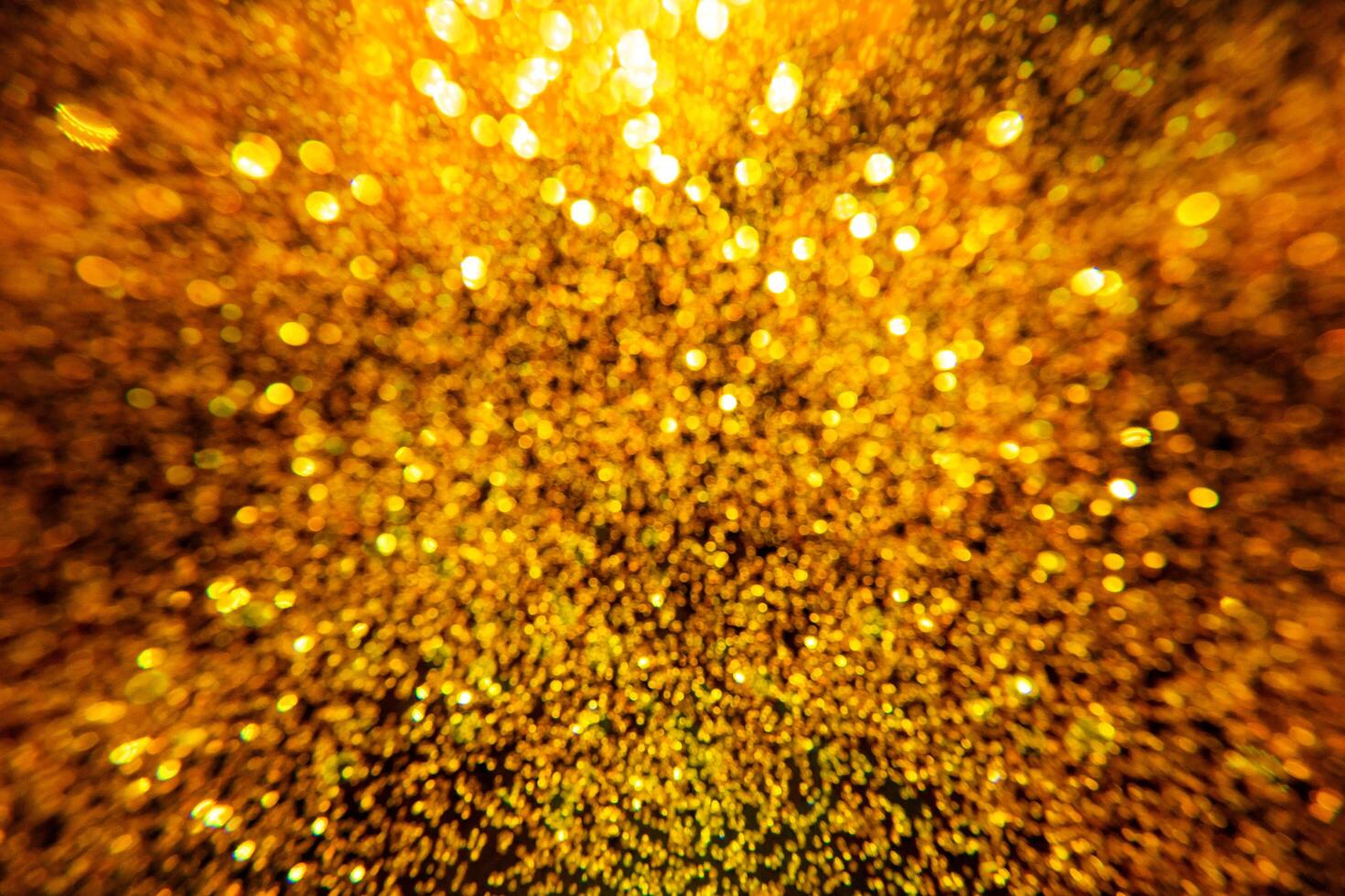 gnistrande glitter bokeh bakgrund med ljus. foto