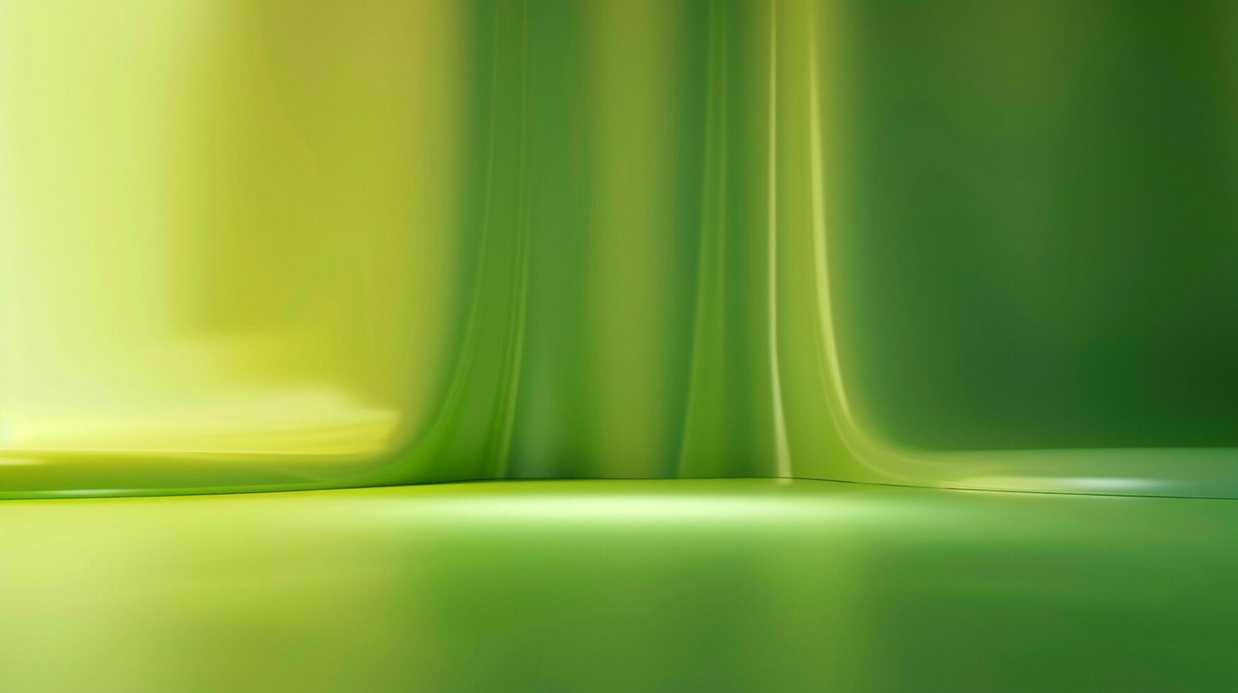 abstrakt fläck tömma grön lutning studio väl foto