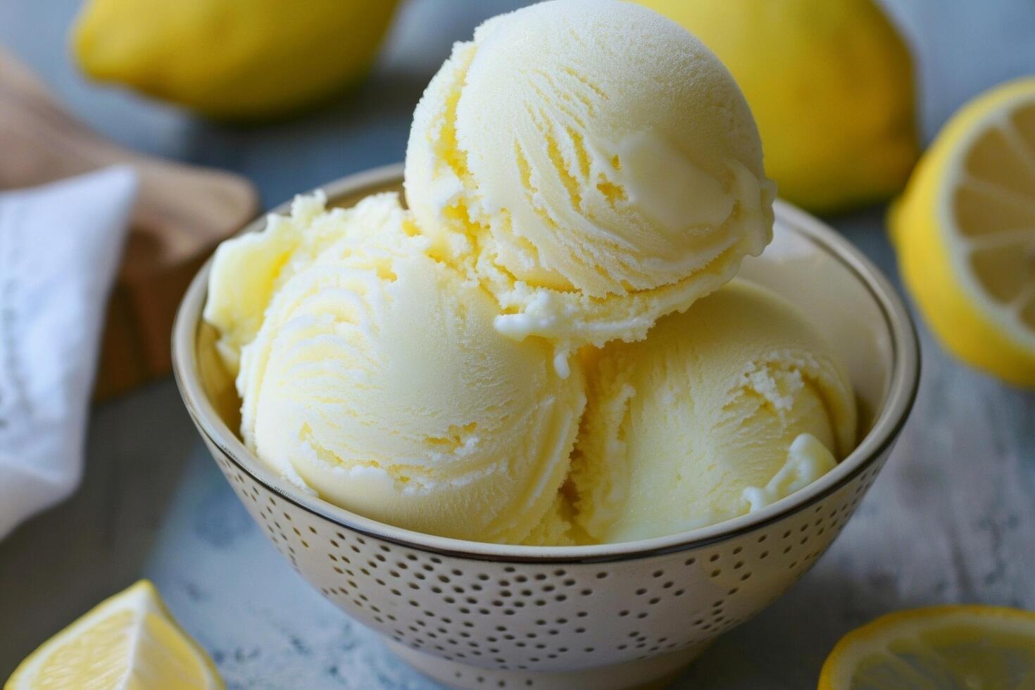 sur citron- sorbet foto