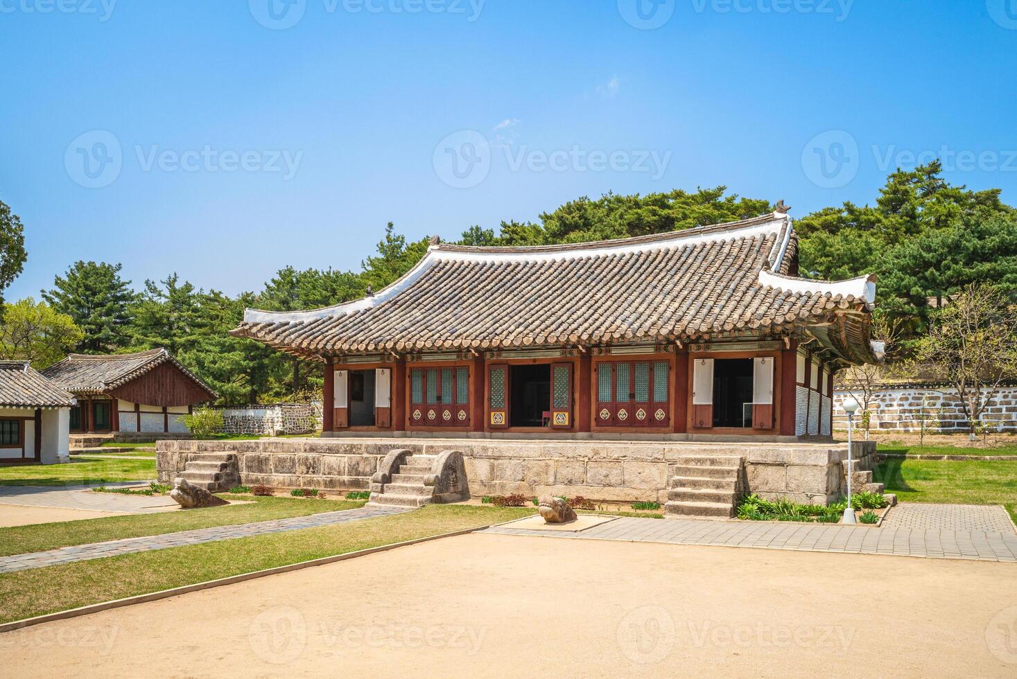 koryo museum av sungkyunkwan, de högsta pedagogisk institution av norr korea i kaesong foto