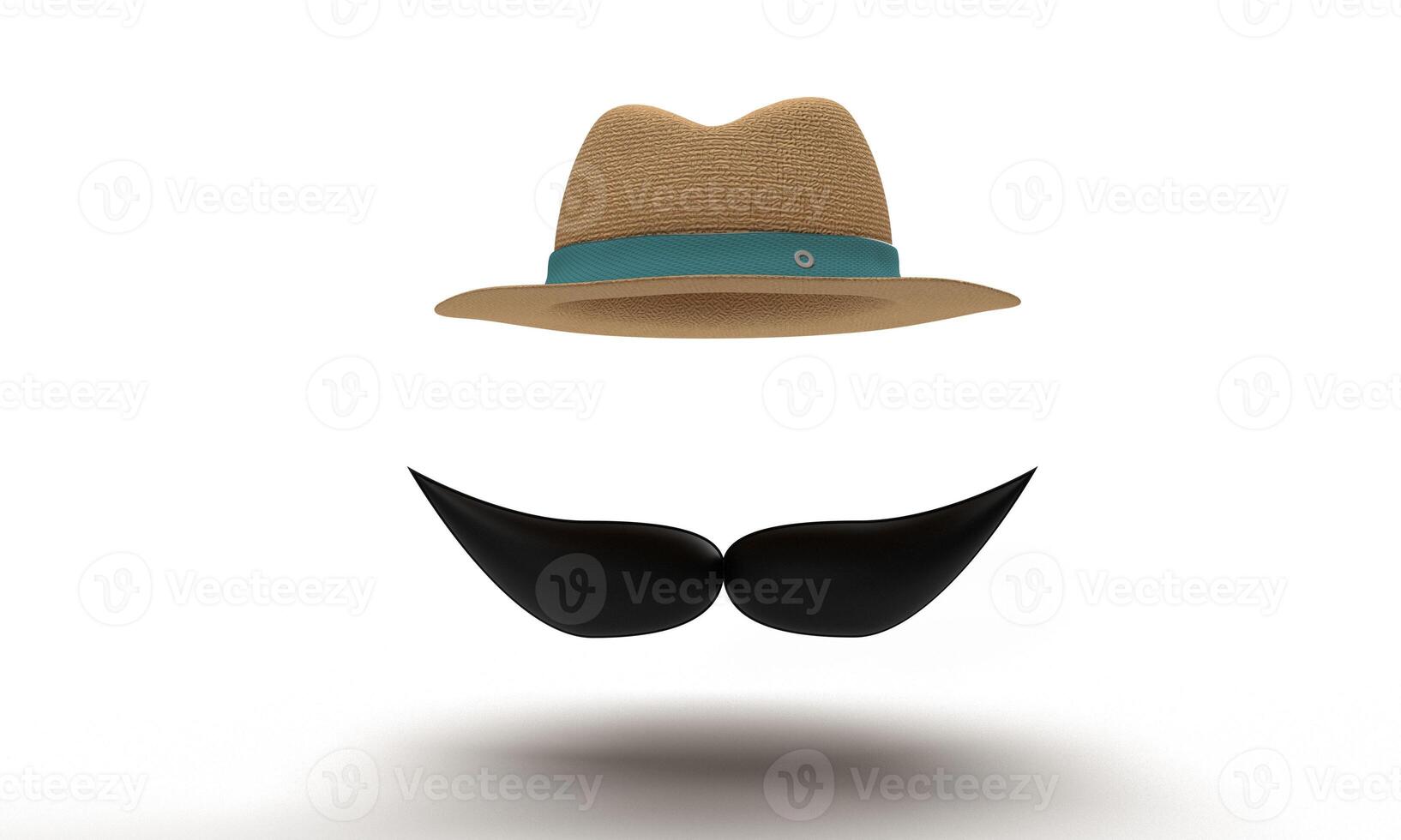 hatt mustasch svart mörk Färg symbol objekt ikon symbol far dag pappa man herre barn kärlek Semester firande manlig pojke fars dag livsstil dotter förälder familj tillsammans inbjudan kärlek foto