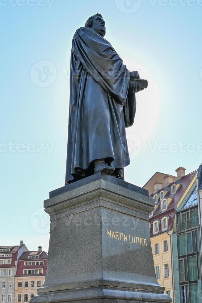 Martin luther - Dresden, Tyskland foto