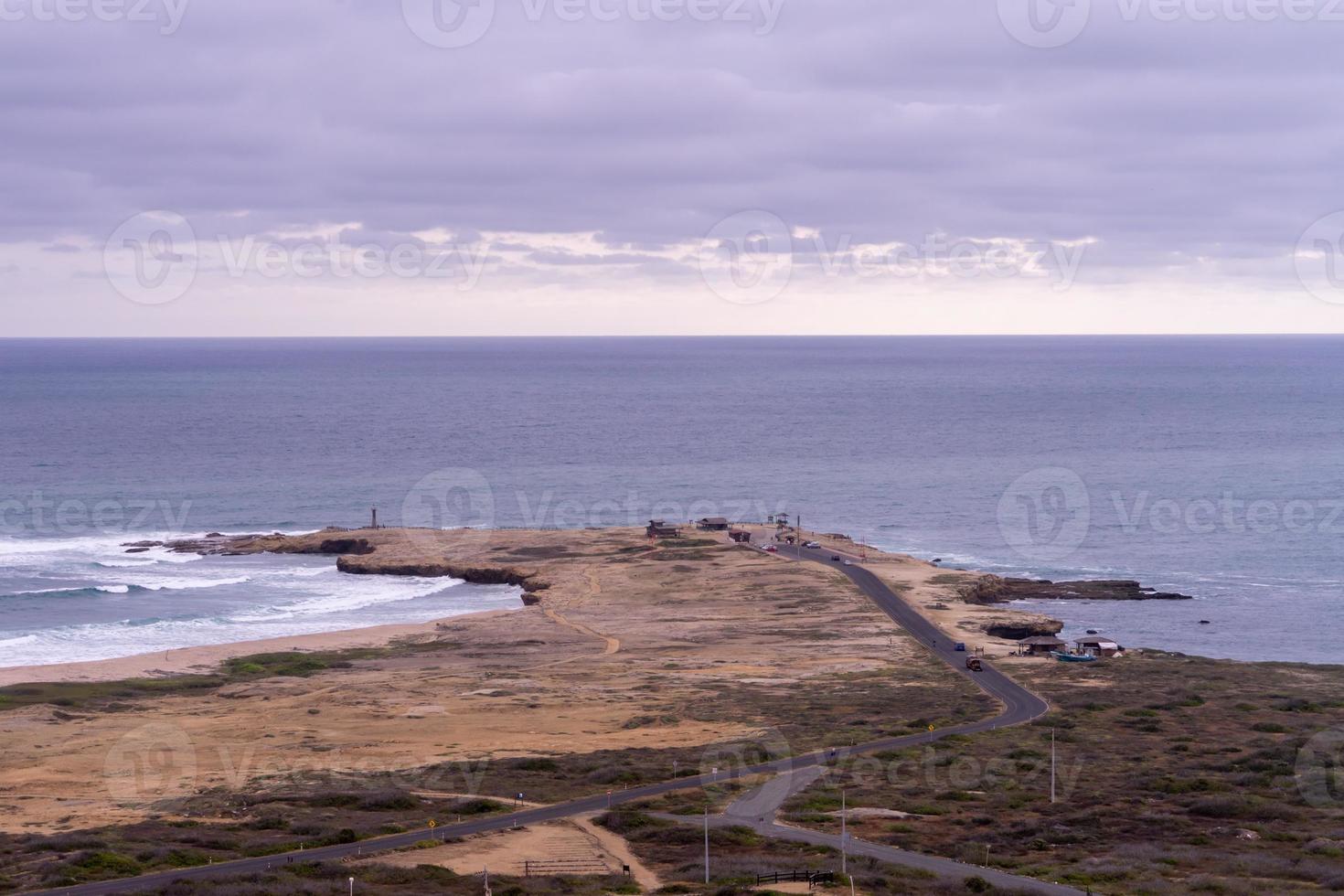 utsikt från el morro, la chocolatera, salinas, ecuador foto