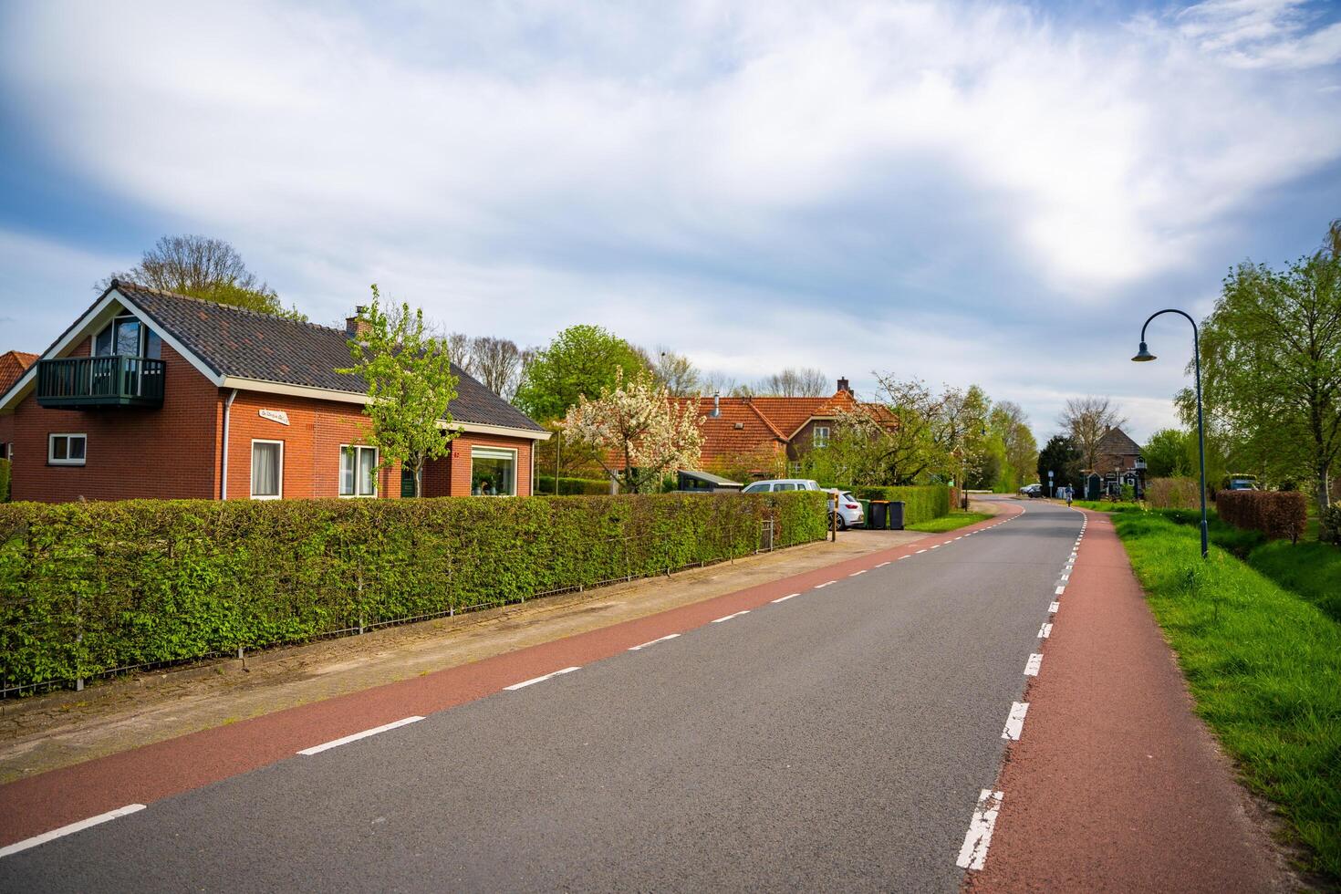 gelselaar, nederländerna - april 7, 2024. historisk byggnader i gelselaar by i nederländerna. hög kvalitet Foto