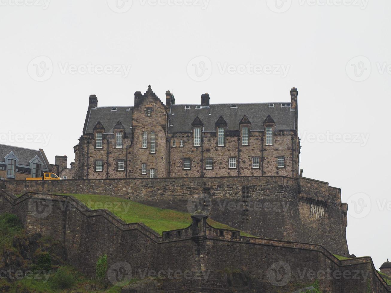 edinburgh slott i Skottland foto