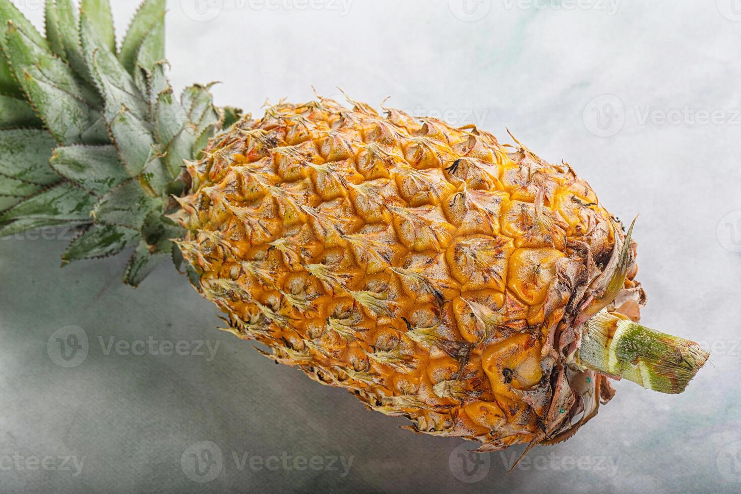 färsk mogen ljuv saftig ananas foto