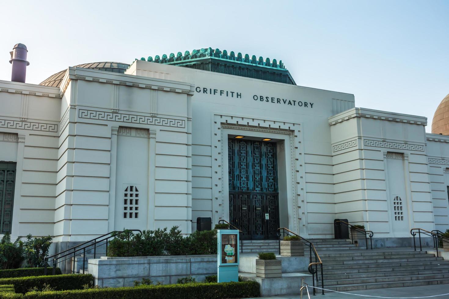 los angeles, ca, usa, 2021 - ingången till Griffith Observatory foto