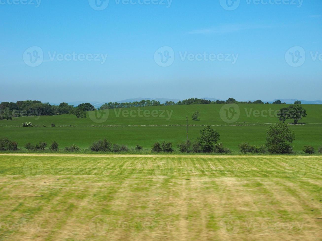 panorama mellan edinburgh och glasgow foto