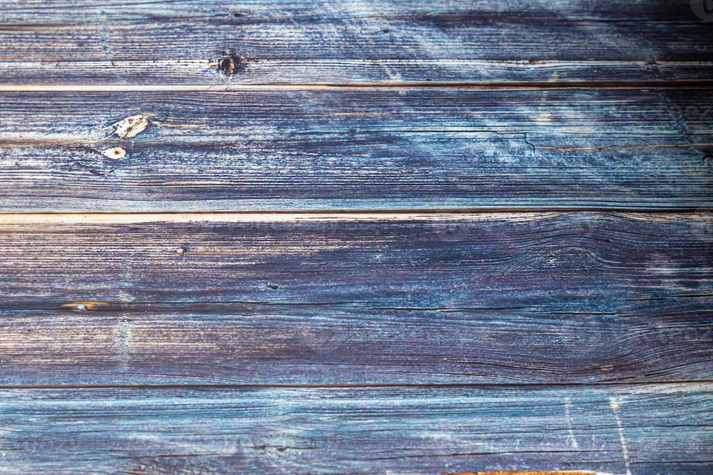 gammal rustik träyta. brädor för bakgrund och konstruktion. av blå färg. foto