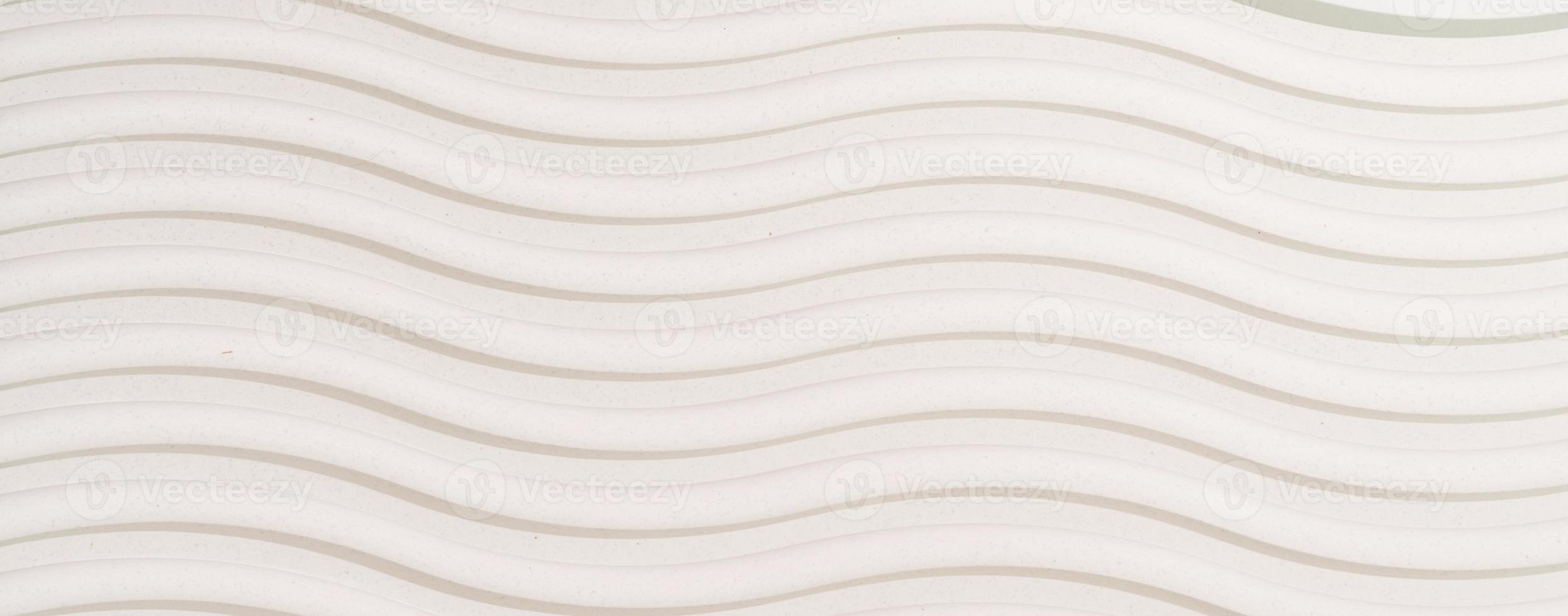 vit abstrakt våg bakgrund med linne textur foto