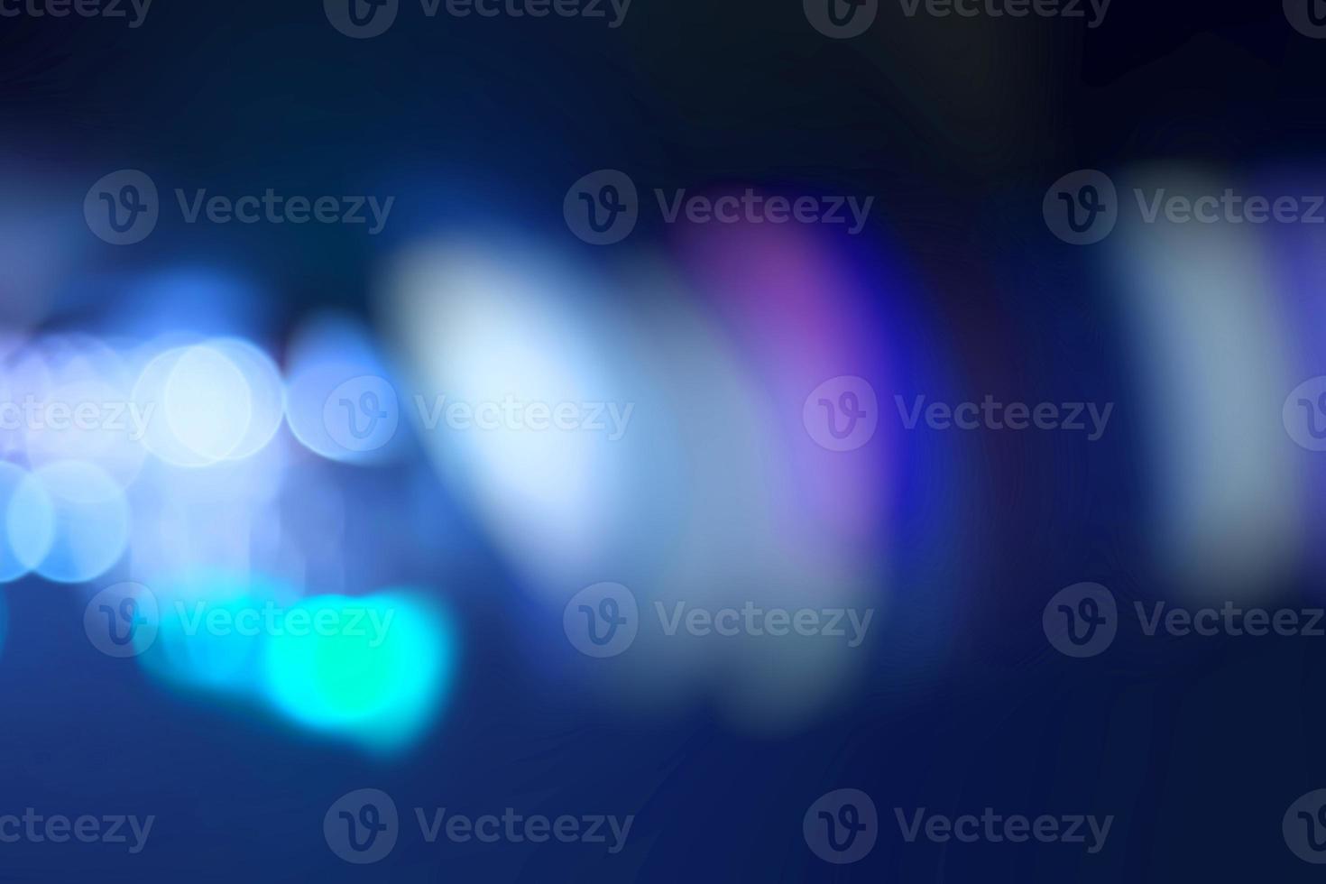 mörkblå modern oskärpa bakgrund och oskärpa ljus bakgrund, abstrakt cirkel flerfärgad med oskärpa foto