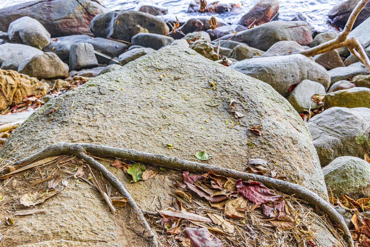 enorm boulder rock lamru nationalpark khao lak phang-nga thailand. foto