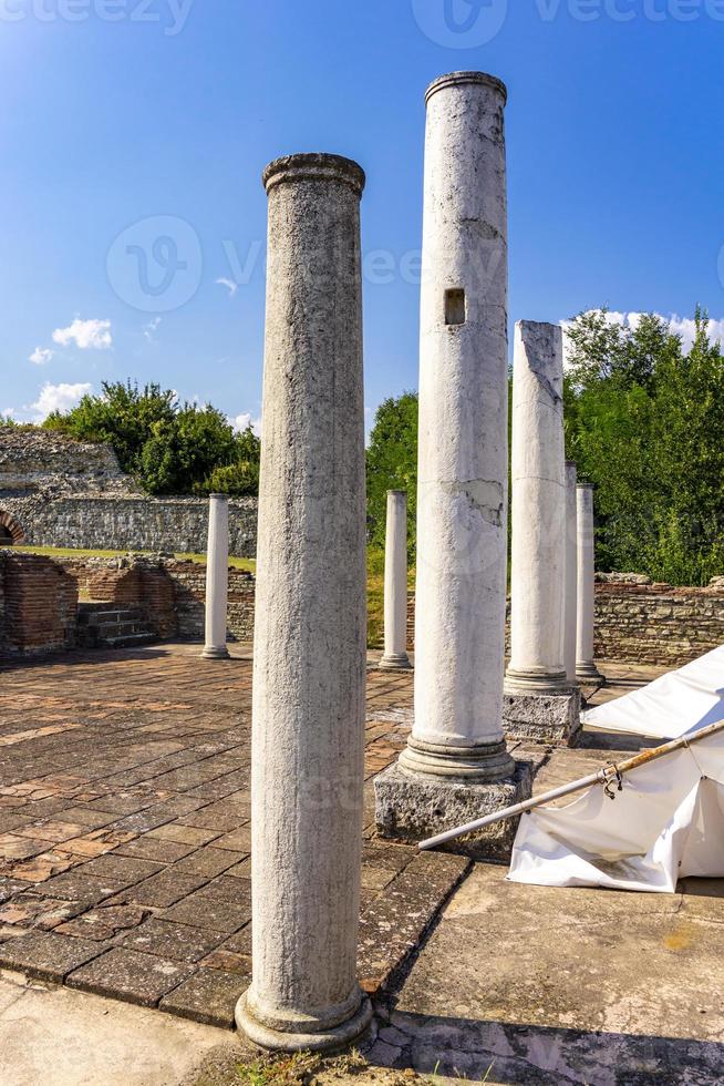 felix romuliana, resterna av den romerske kejsaren galerius palats nära zajecar, serbien foto