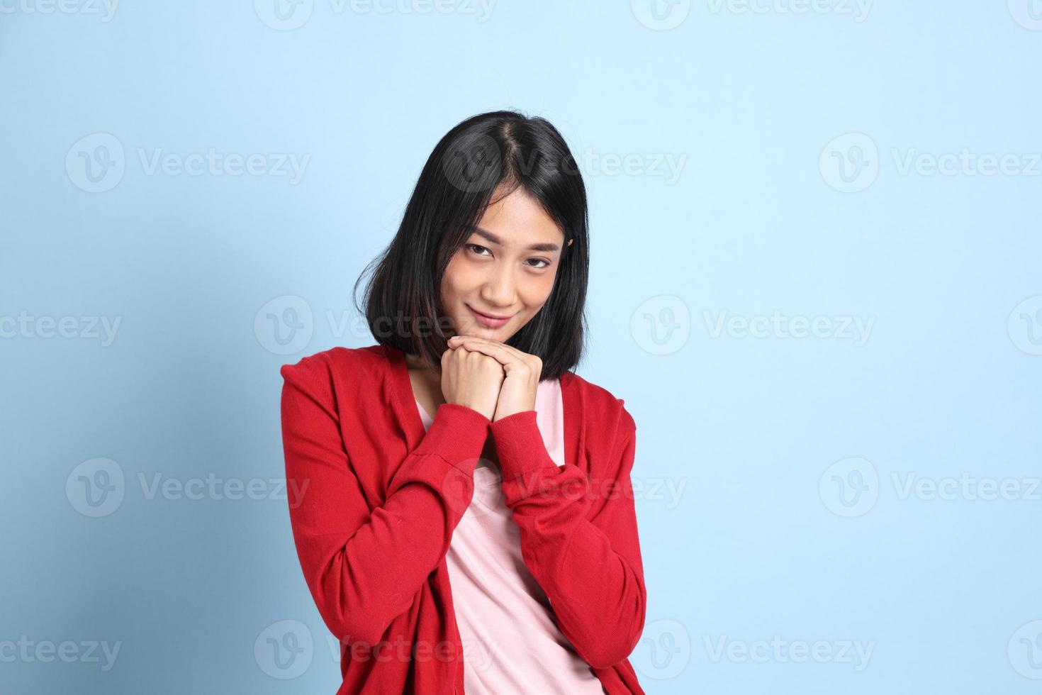 söt asiatisk kvinna foto