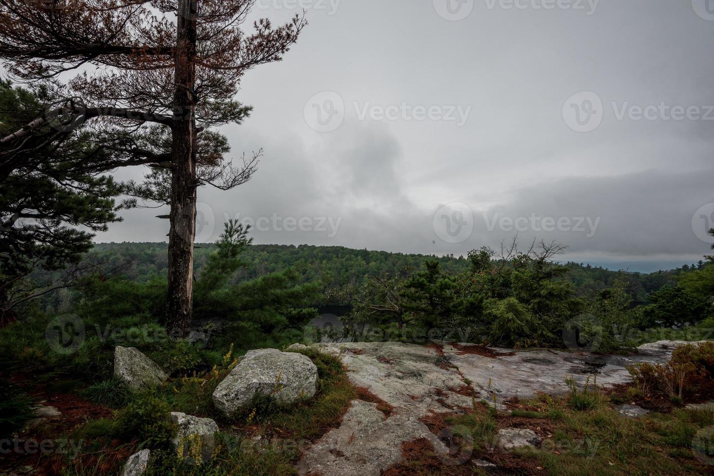 dimma över sjön minnewaska foto