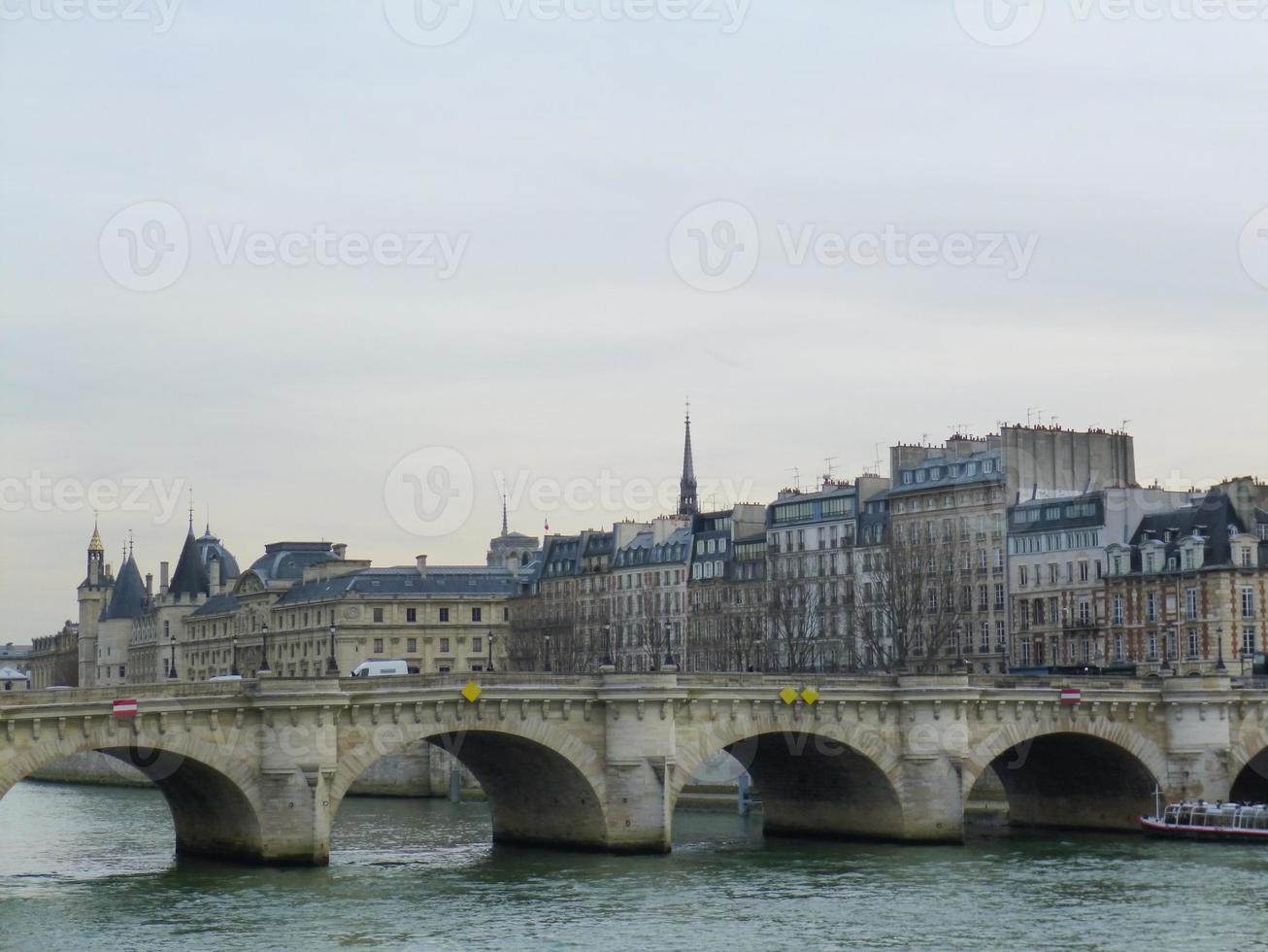 ile de la cite paris foto