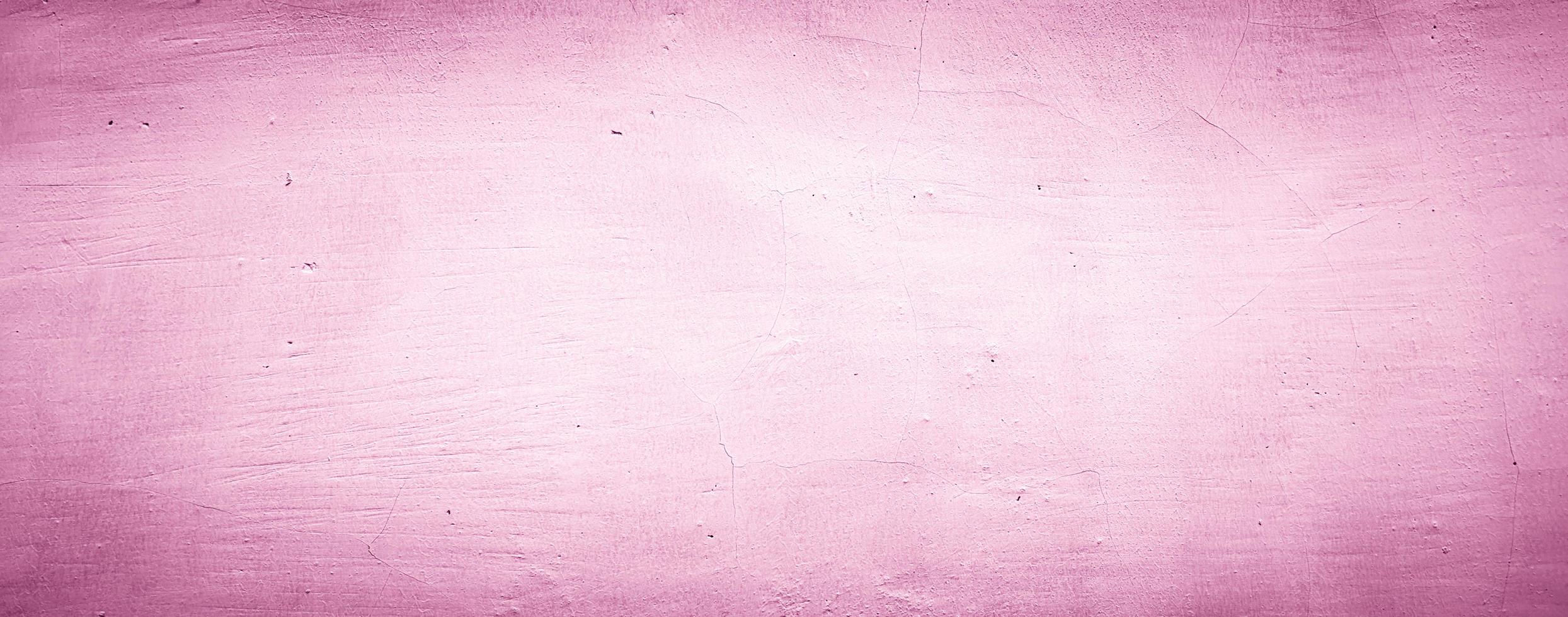 rosa abstrakt målad betongvägg textur bakgrund foto