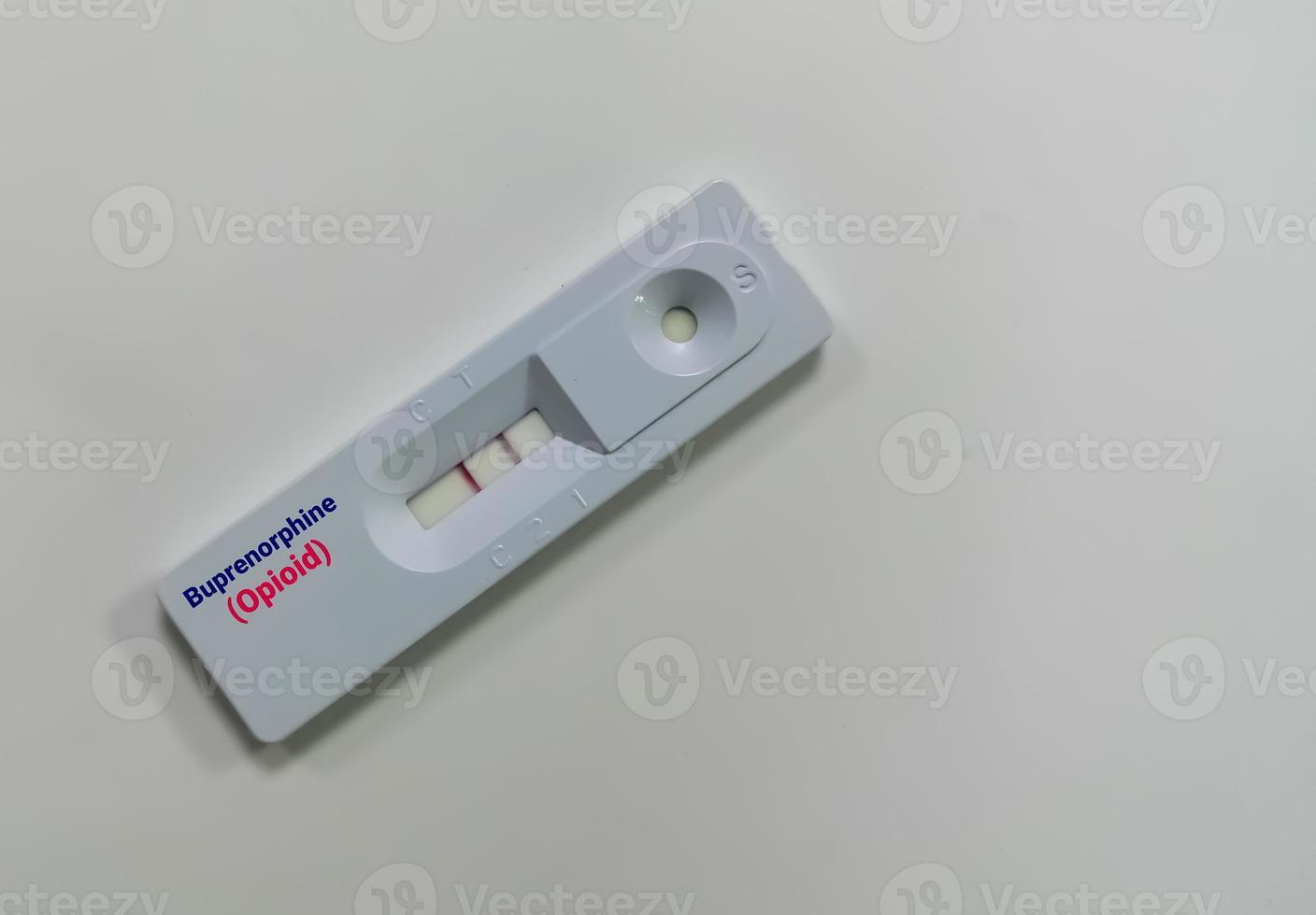 snabbt screeningtest för buprenorfin-bup är en opioid som oftast används för att behandla kroniskt opioidberoende. foto