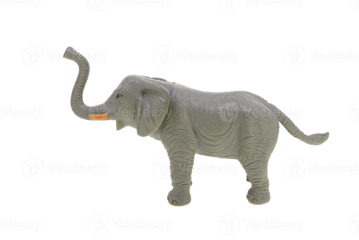 leksak elefant isolerade foto