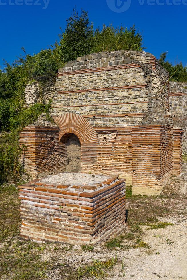 felix romuliana, resterna av den romerske kejsaren galerius palats nära zajecar, serbien foto
