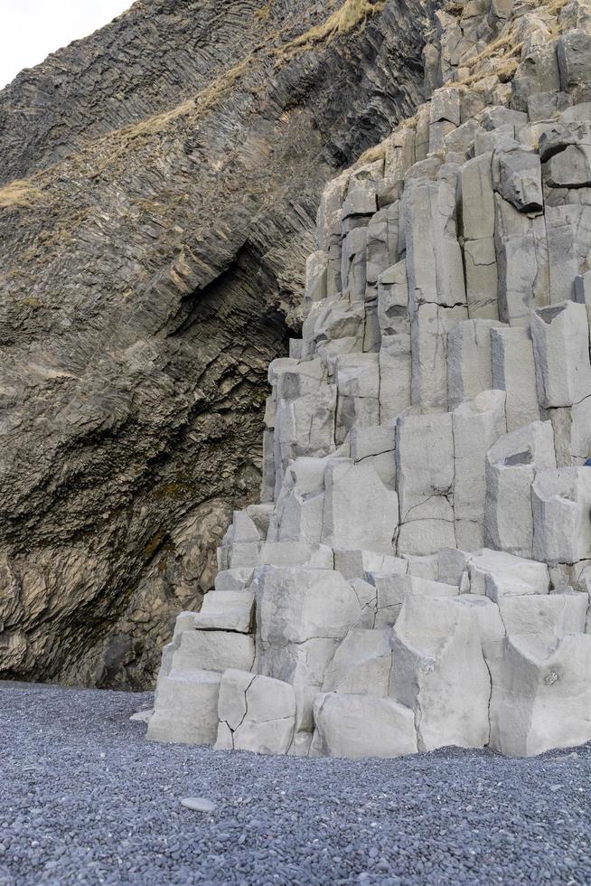 Reynisfjara strand, södra island foto