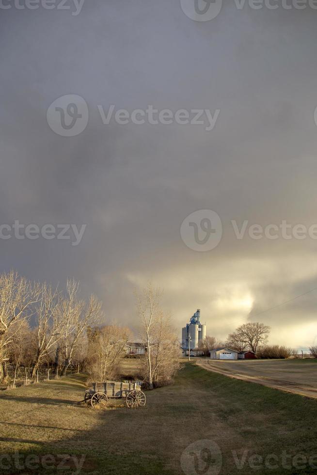 prärie stormmoln foto