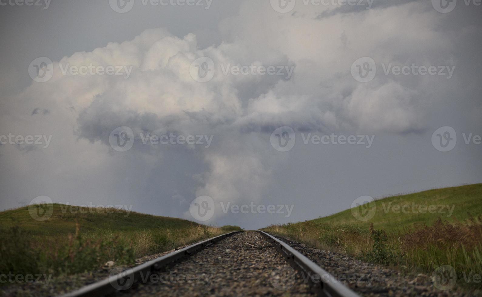 prärie stormmoln foto