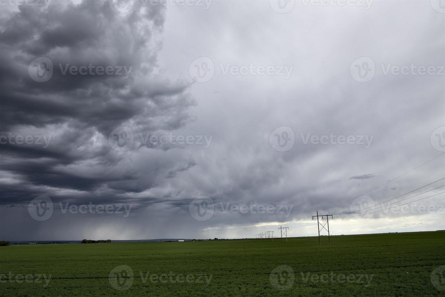 prärie stormmoln foto