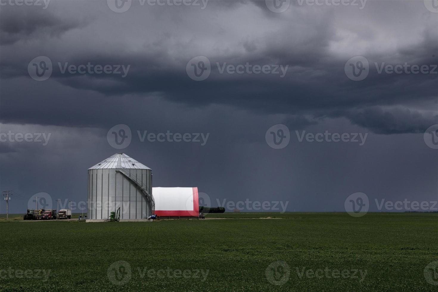 prärie stormmoln foto