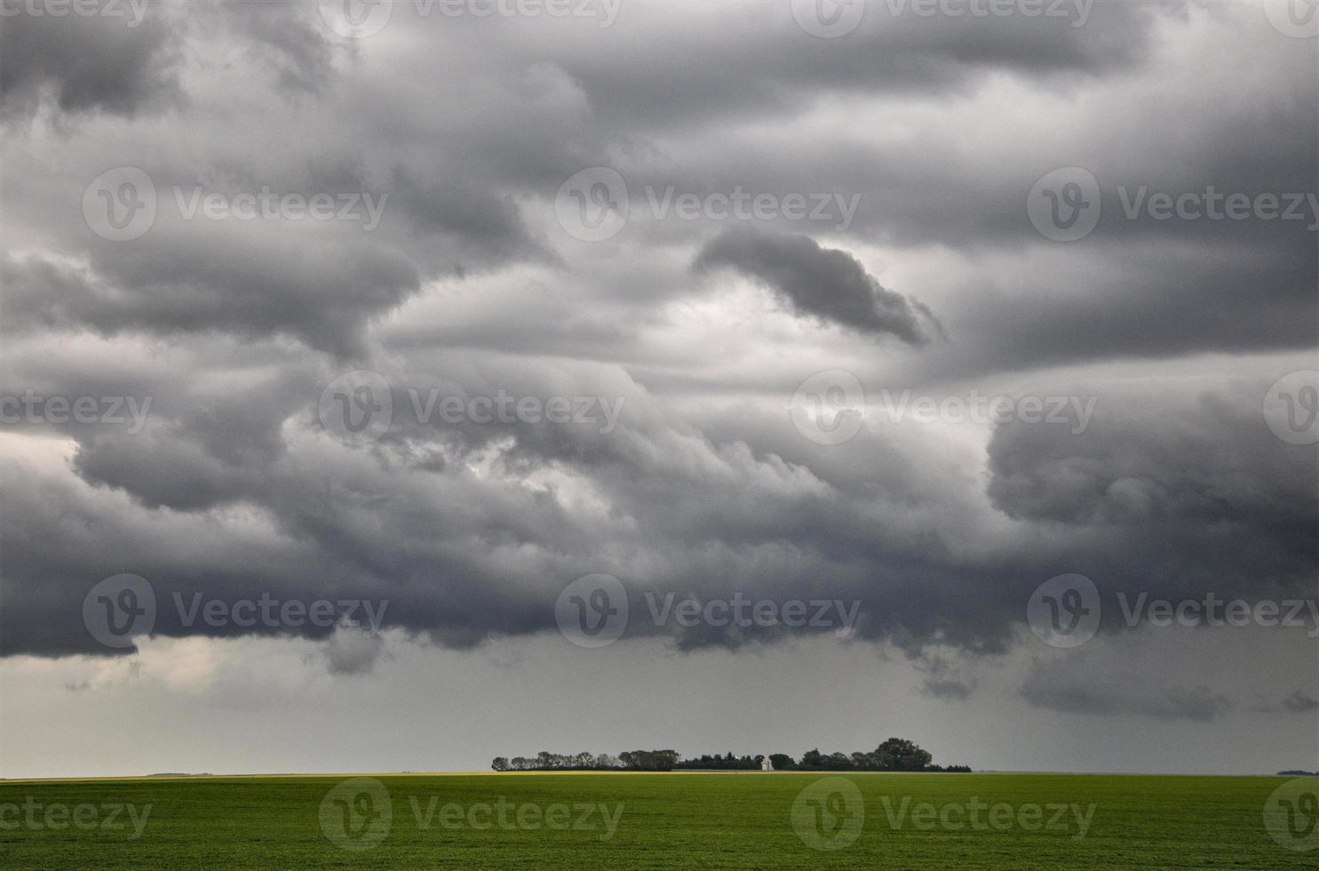 prairie storm moln kanada foto