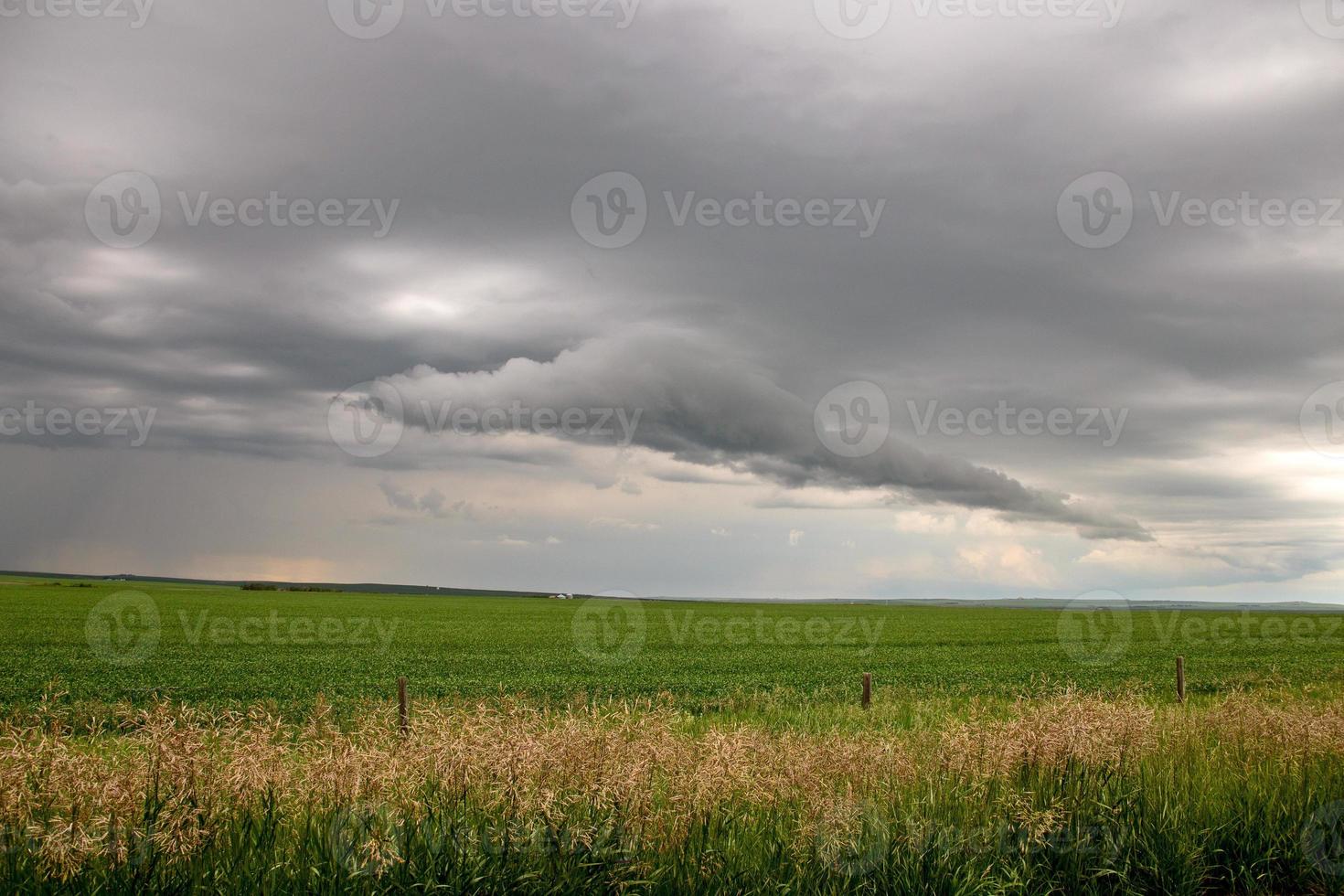 prairie storm moln kanada foto