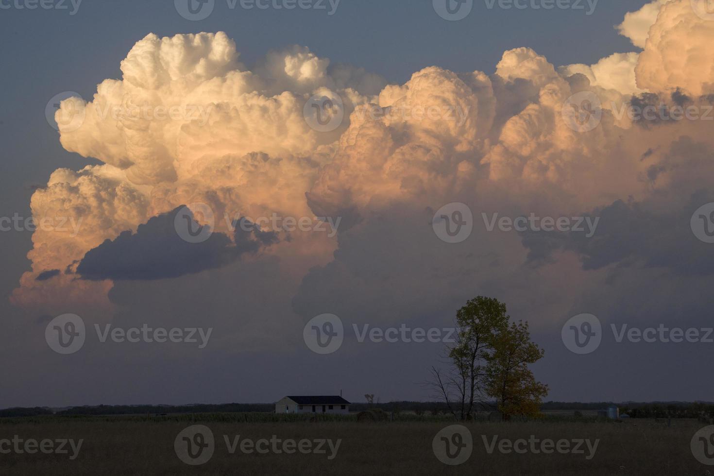 prärie stormmoln foto