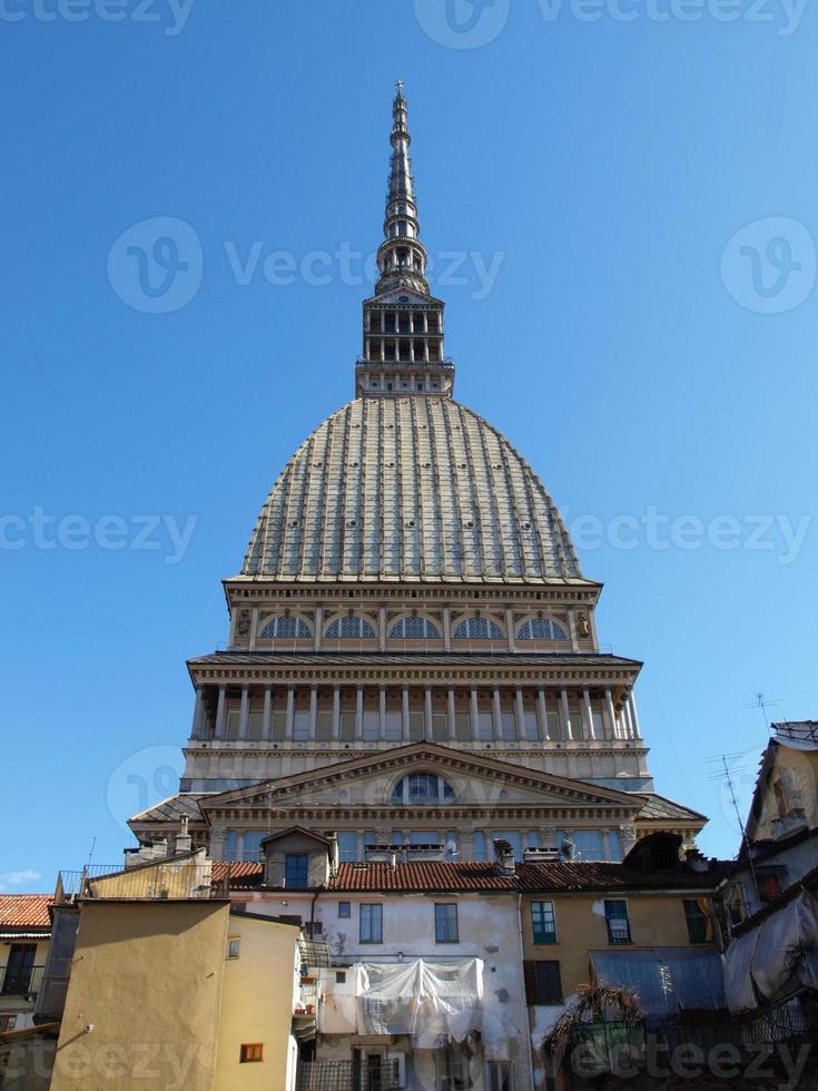 mole antonelliana, turin foto