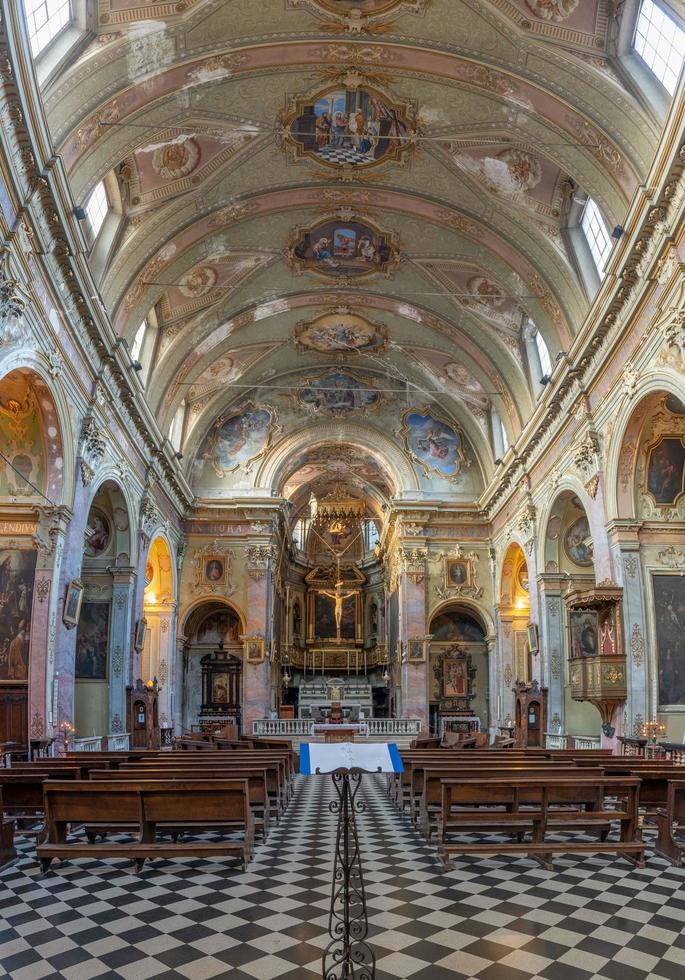 Bergamo Italien 17 maj 2013 Church of s. agata bergamo foto