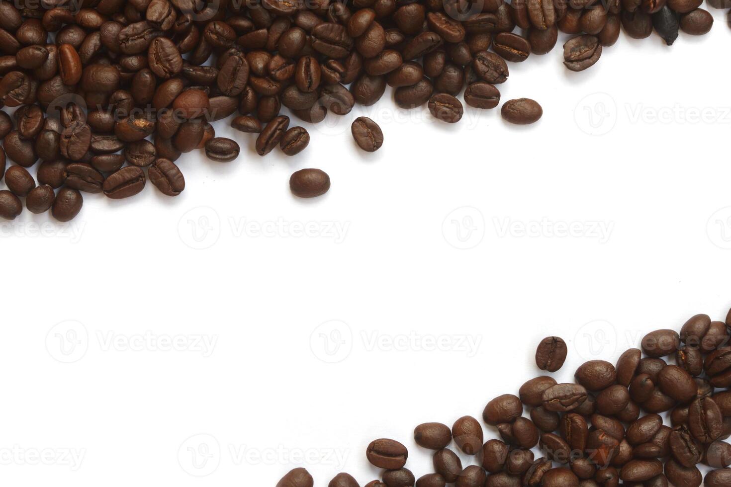 naturliga kaffebönor foto