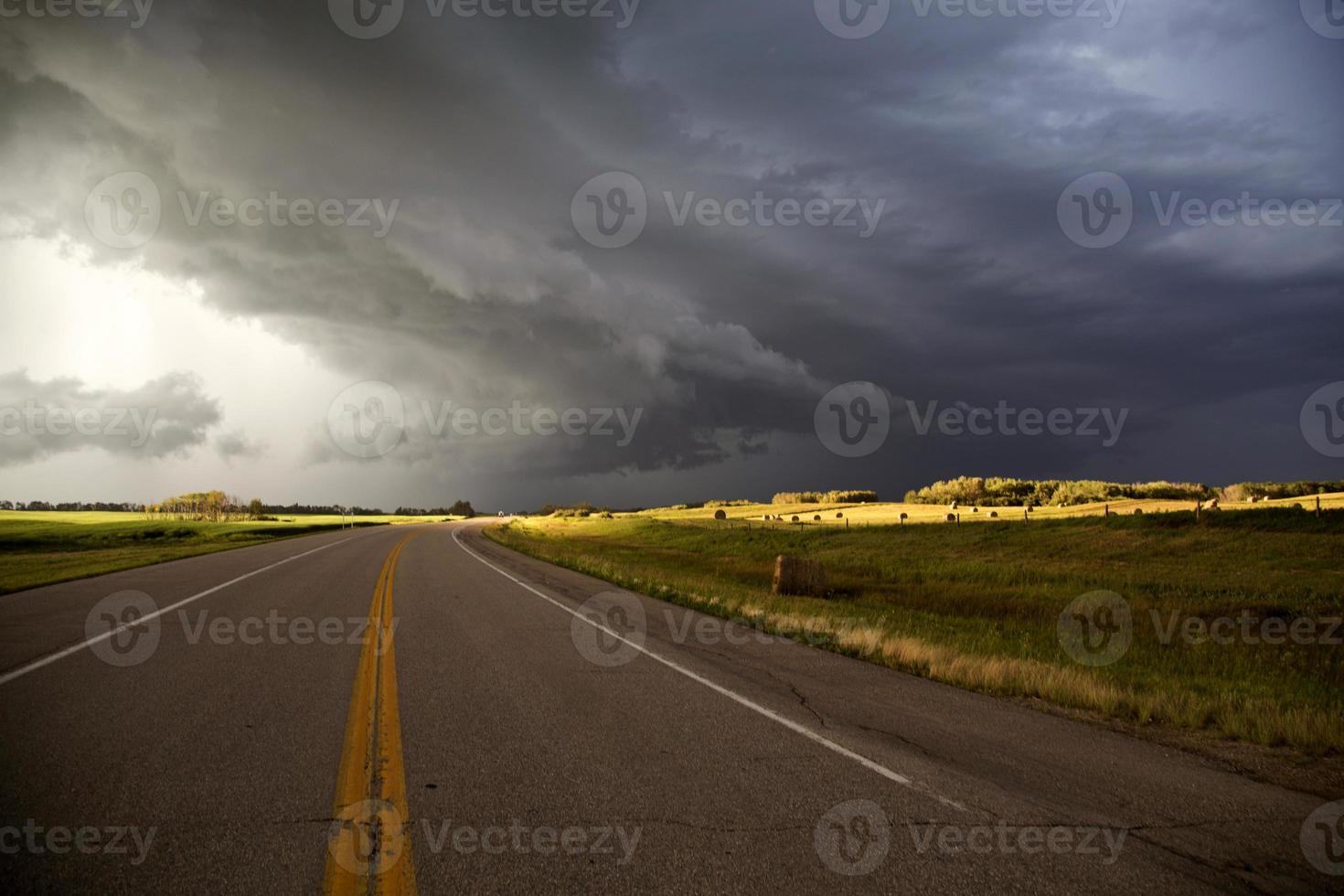 storm moln saskatchewan foto