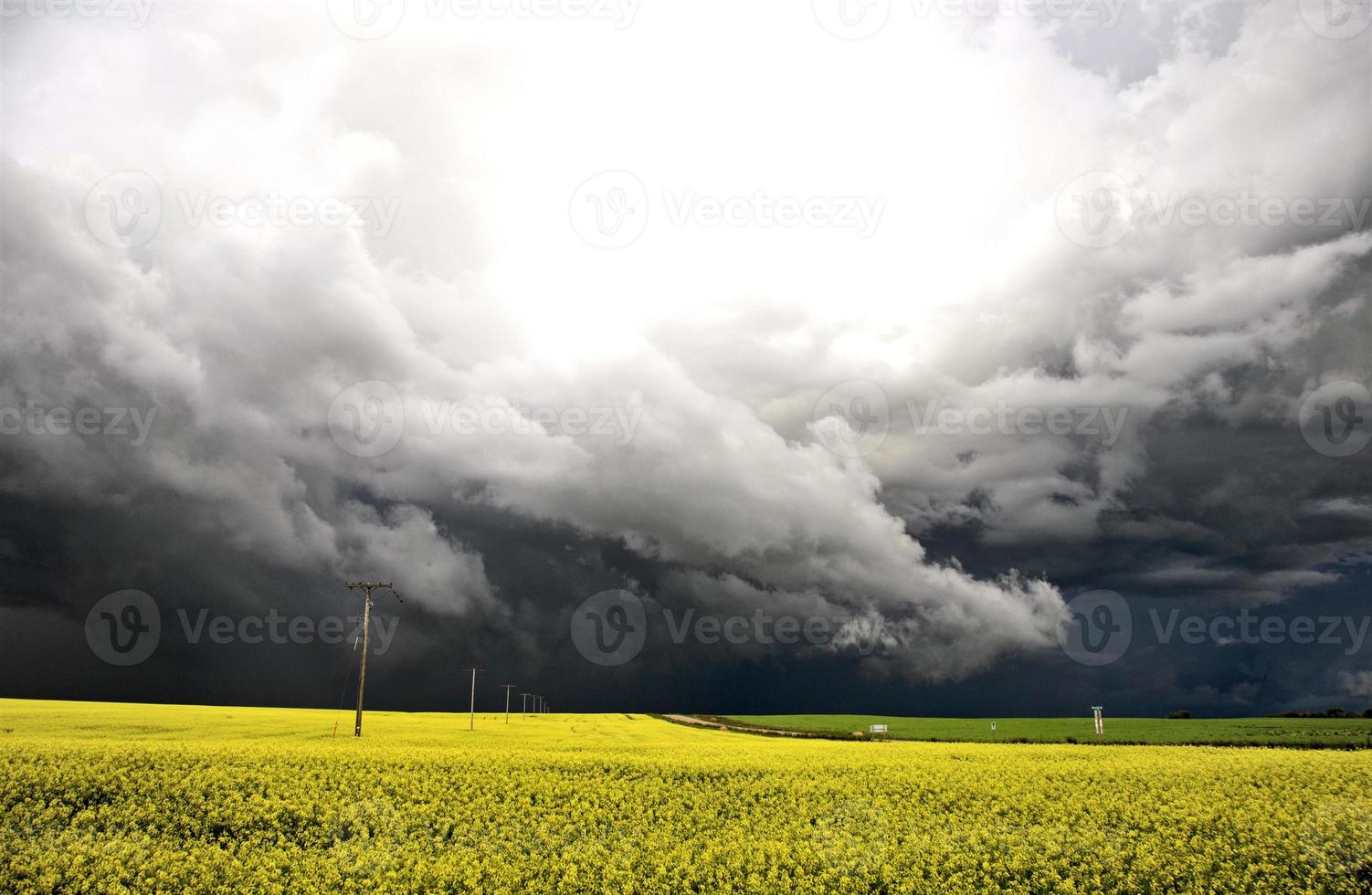 storm moln saskatchewan foto