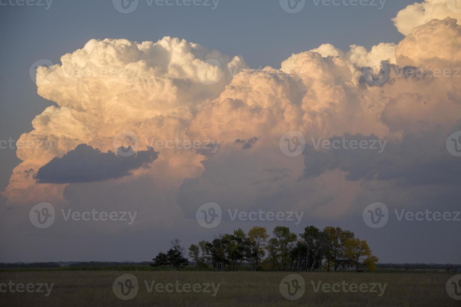 prärie stormmoln foto