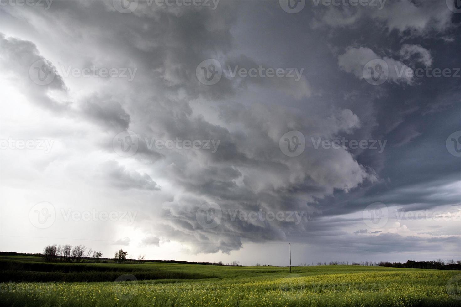 storm moln saskatchewan foto