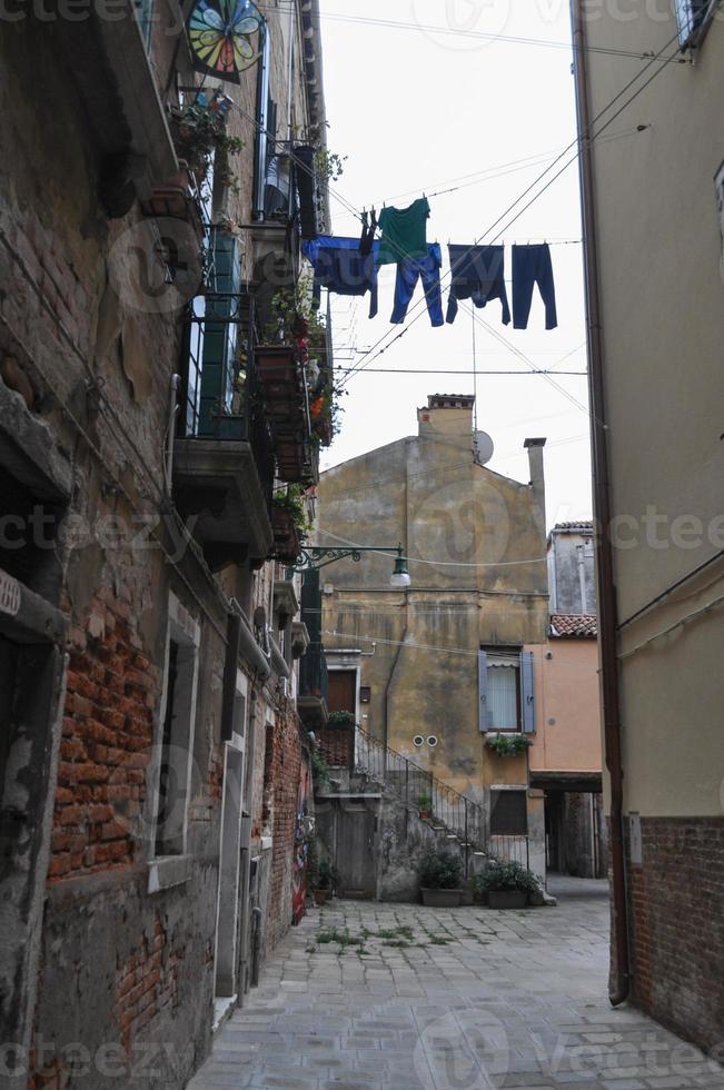 utsikt över staden Venedig foto