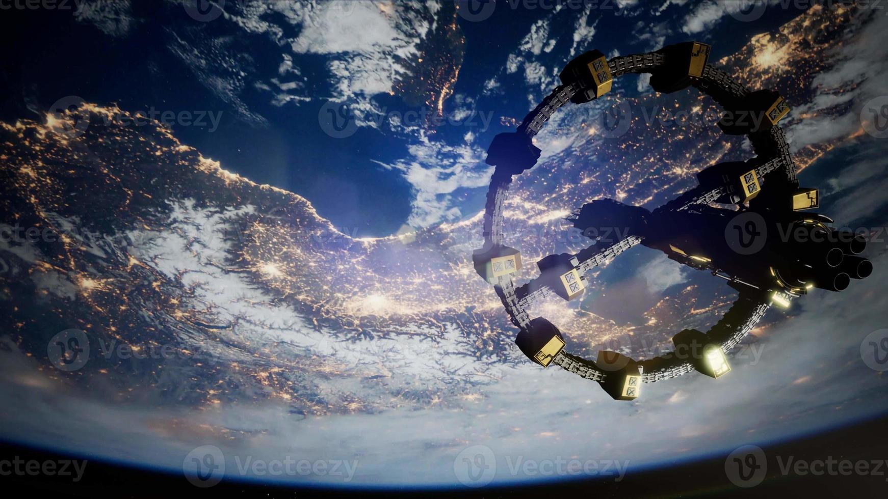 internationell rymdstation foto