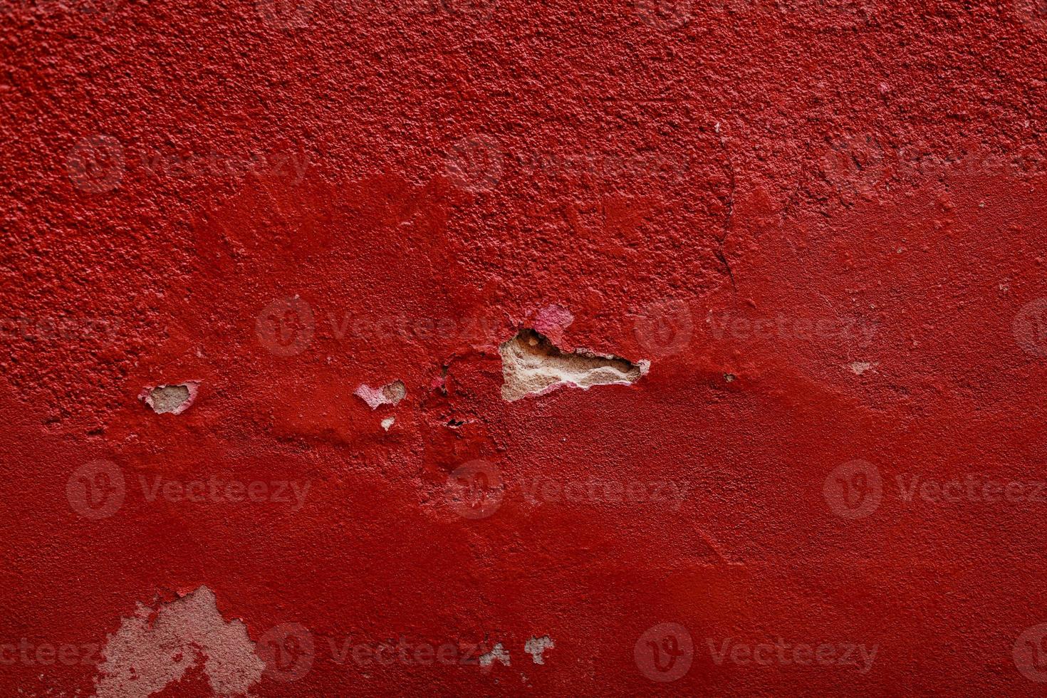 röd stuckatur vägg bakgrund foto