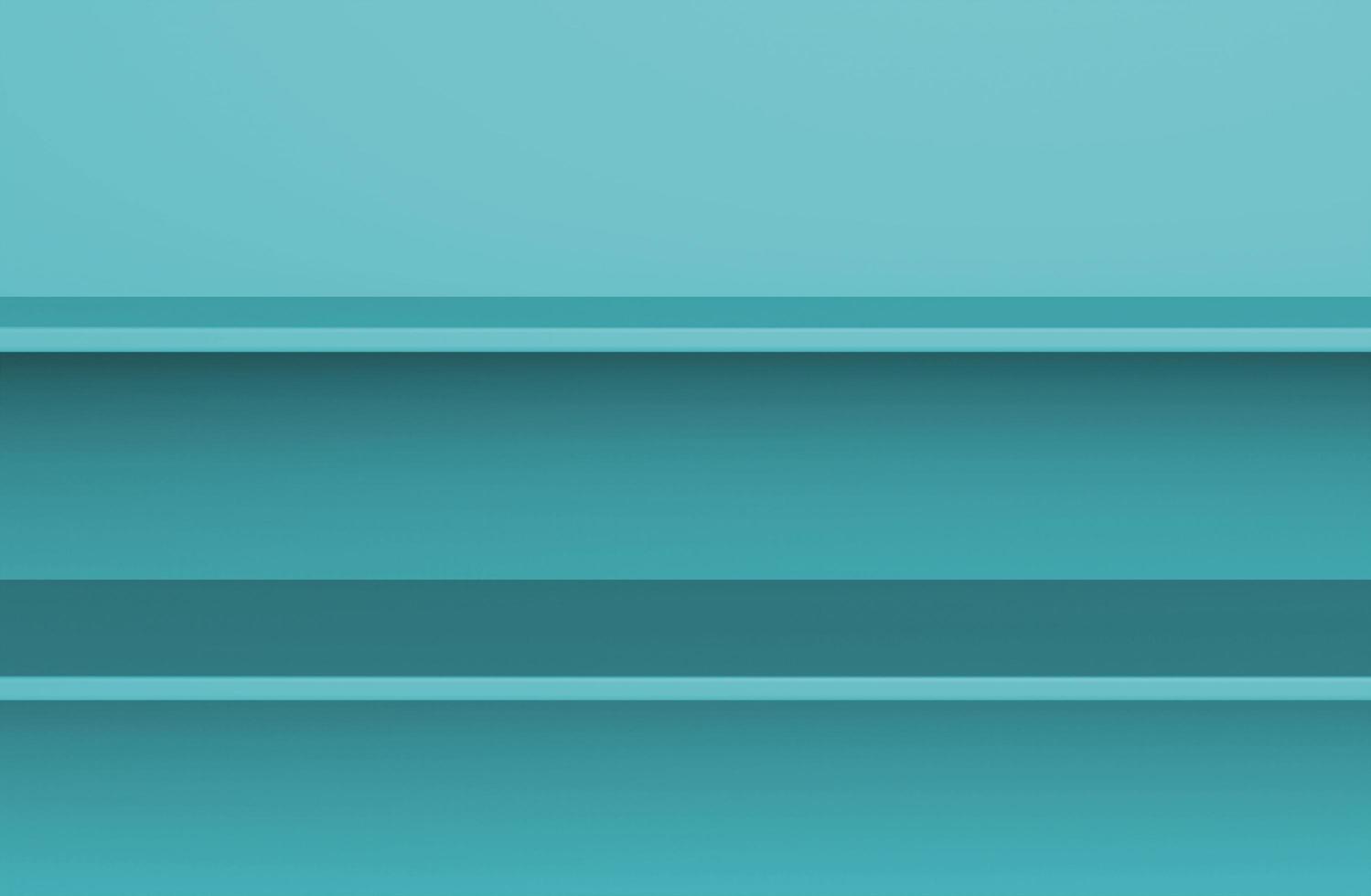 grundläggande blå rack dubbelgolv 3d illustration foto