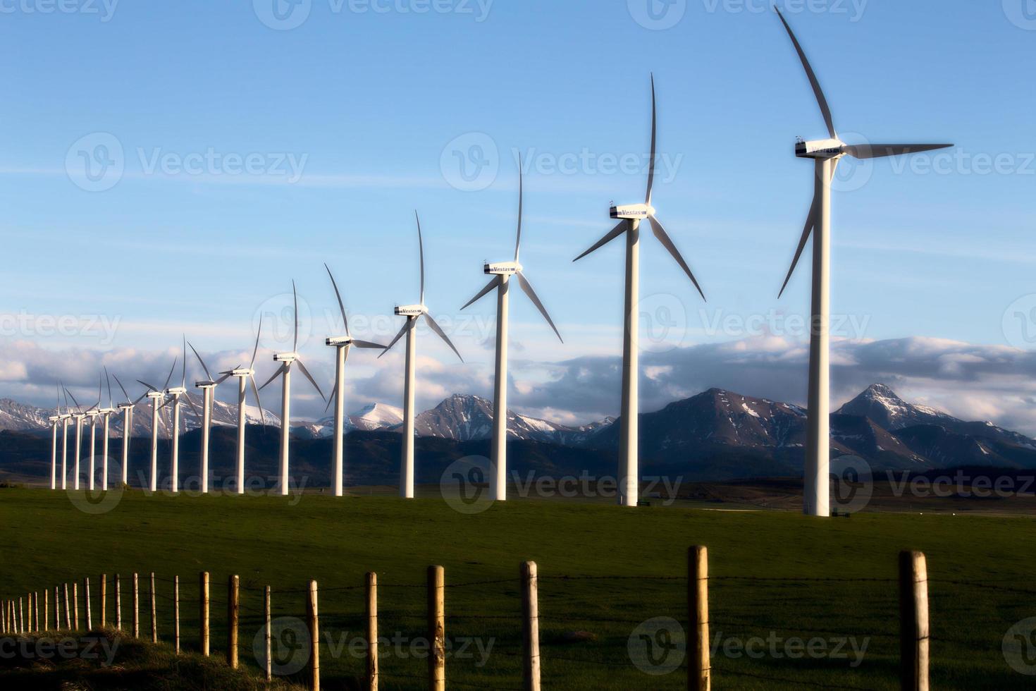 vindkraftspark Kanada foto