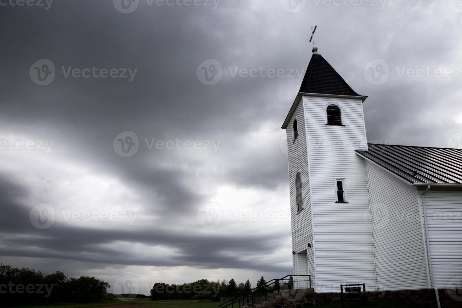 prairie storm moln kanada foto