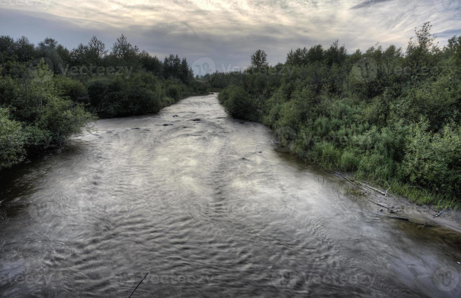 norra saskatchewan sjön foto