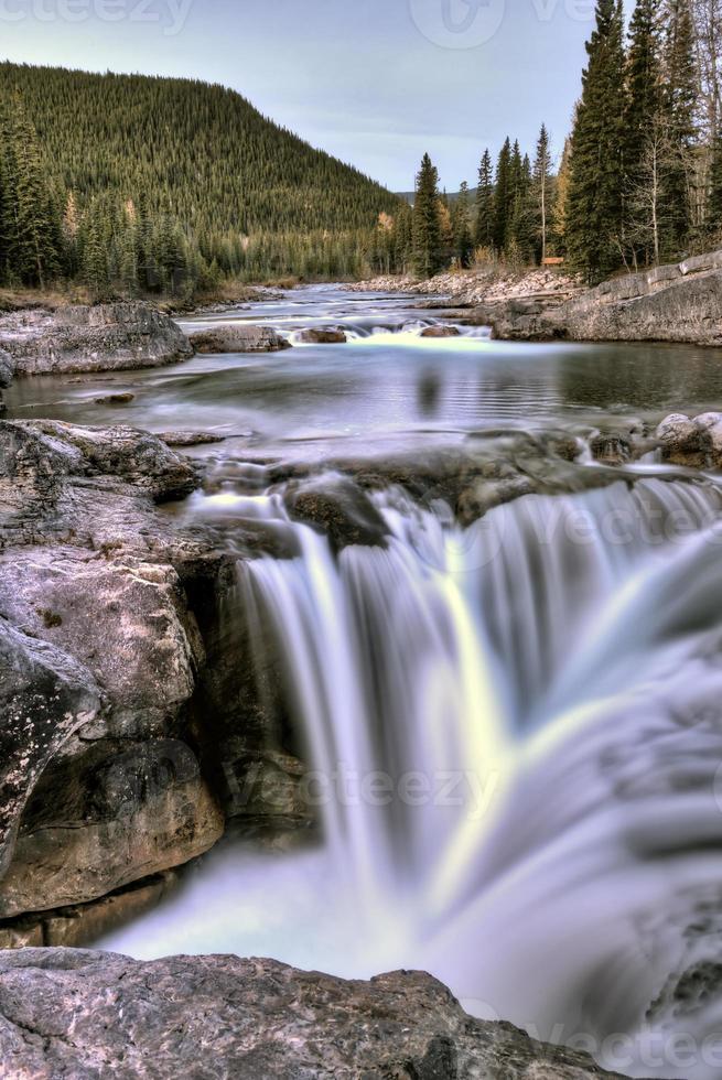 bragg creek vattenfall foto