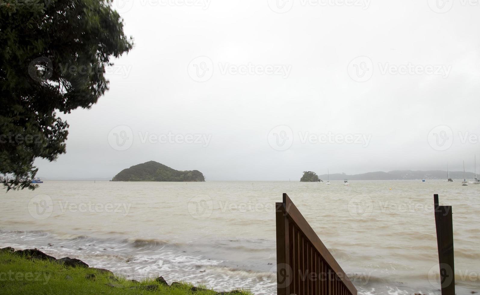 paihia beach new zealand foto