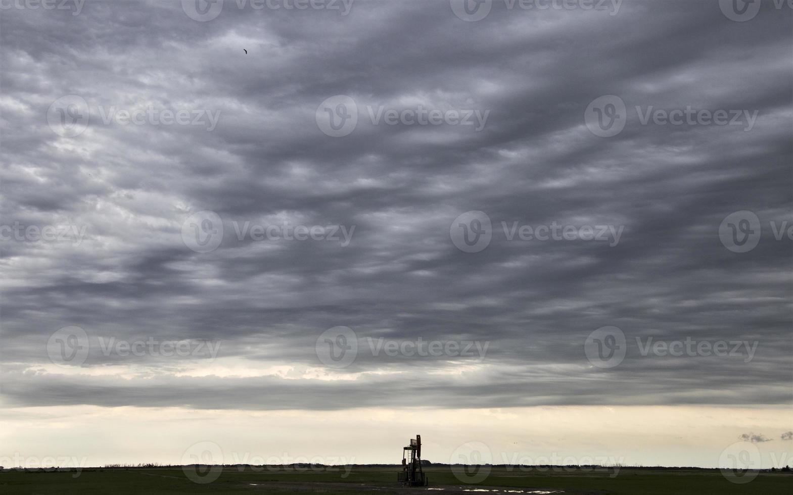 prairie storm moln kanada foto