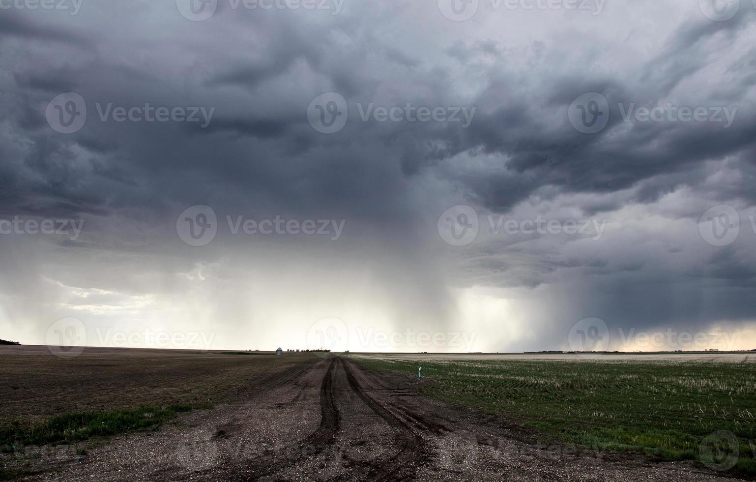 prairie storm moln kanada foto